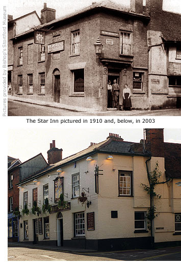 The Star Inn, 1910 and 2003